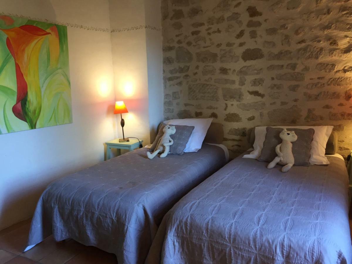 Les Aiguieres En Provence Bed and Breakfast Suze-la-Rousse Eksteriør billede